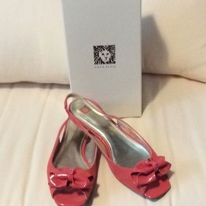 Anne Klein AKJEST Sling Back Sandal iflex sz 8.5